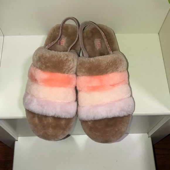 Brand: UGG, Size: 8, Color: Brown/ Beige/ Pink/ Lilac - Picture 2 of 4